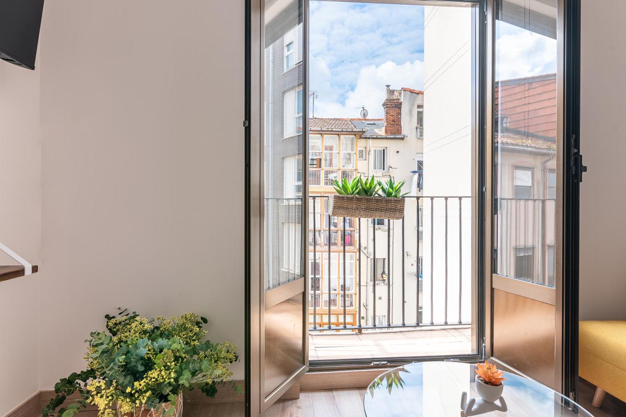 شقة Moderno Apartamento En El Centro De سانتاندر المظهر الخارجي الصورة